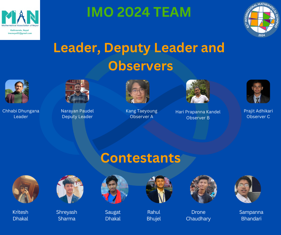 Nepal's Representative for IMO 2024 UK